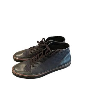 Vintage Gucci Canvas/Leather sneakers